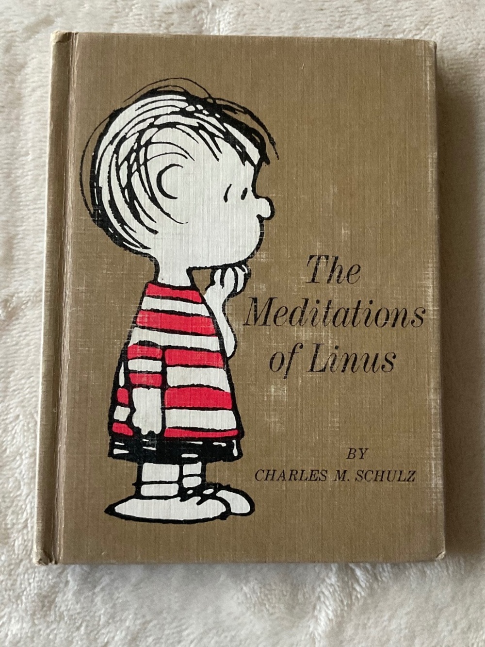 VTG- 1967 Peanuts, the meditations of Linus hardcover Charles Schulz